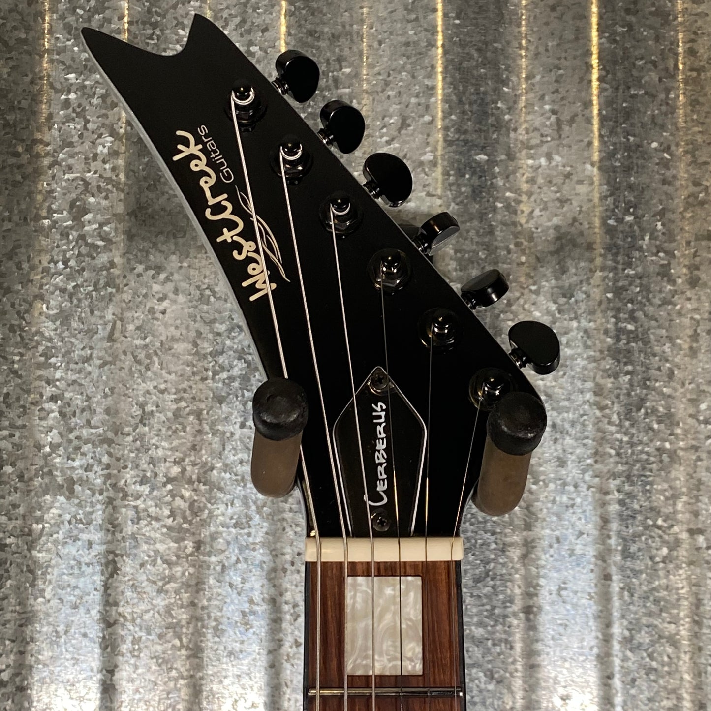 Westcreek Guitars Cerberus CB-1 V Silver Black #0230 Used
