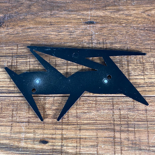 Peavey Classic Metal Logo Badge 6"x3" #4 Used