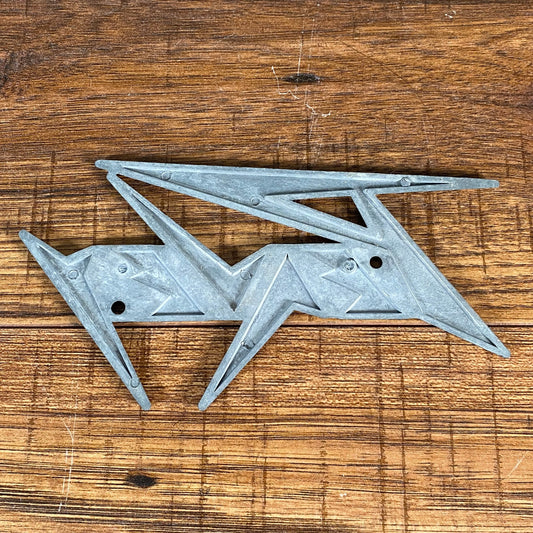 Peavey Classic Metal Logo Badge 6"x3" #5 Used