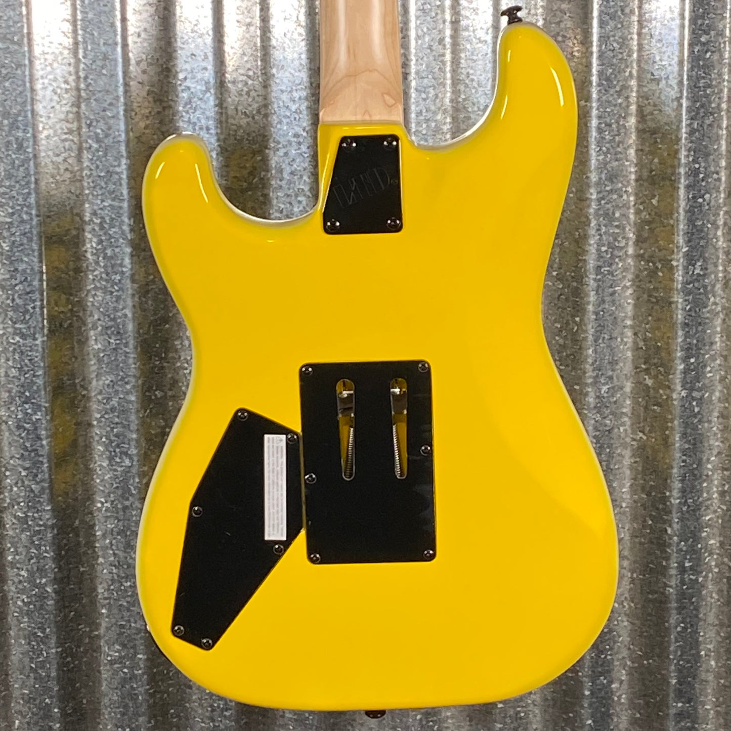 ESP LTD GL-200MT George Lynch Yellow Tiger Stripe Graphic Guitar LGL200MT #0434 Used