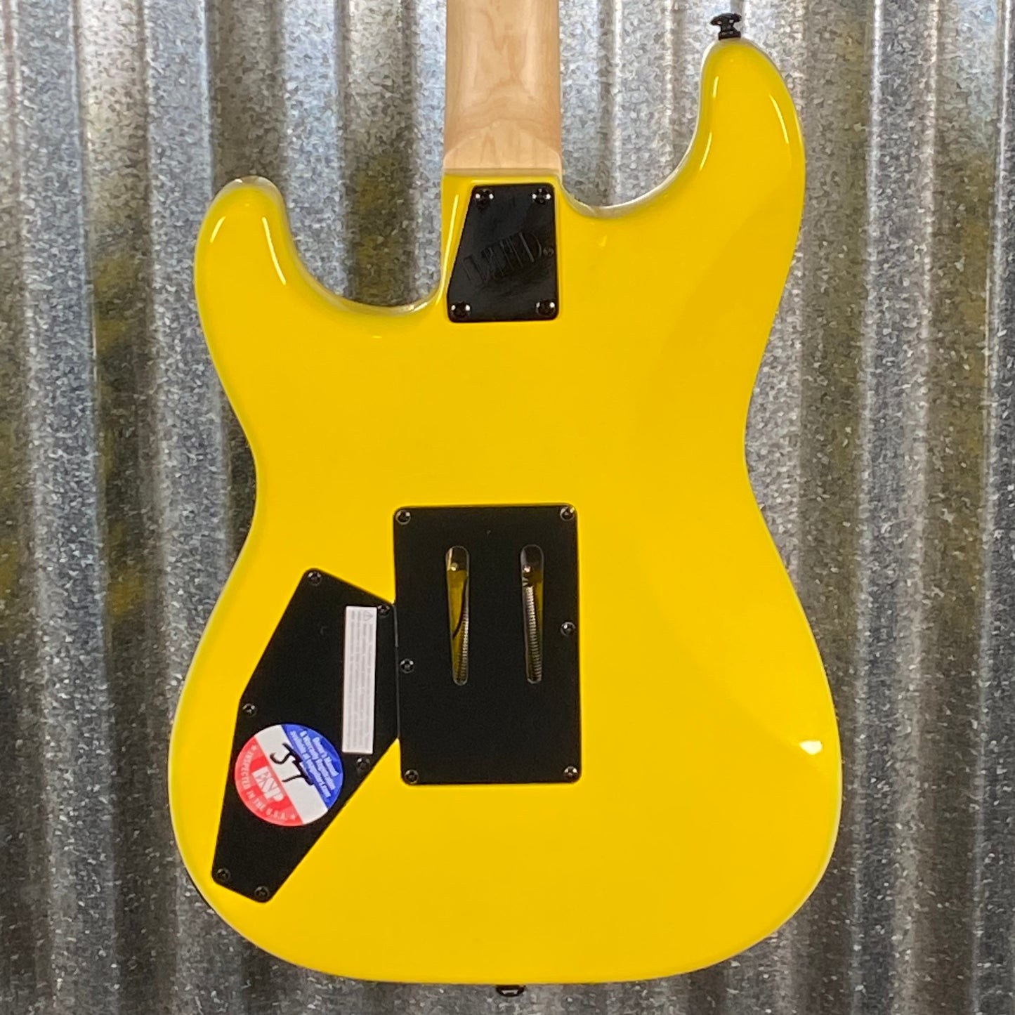 ESP LTD GL-200MT George Lynch Yellow Tiger Stripe Graphic Guitar LGL200MT #1404 Used
