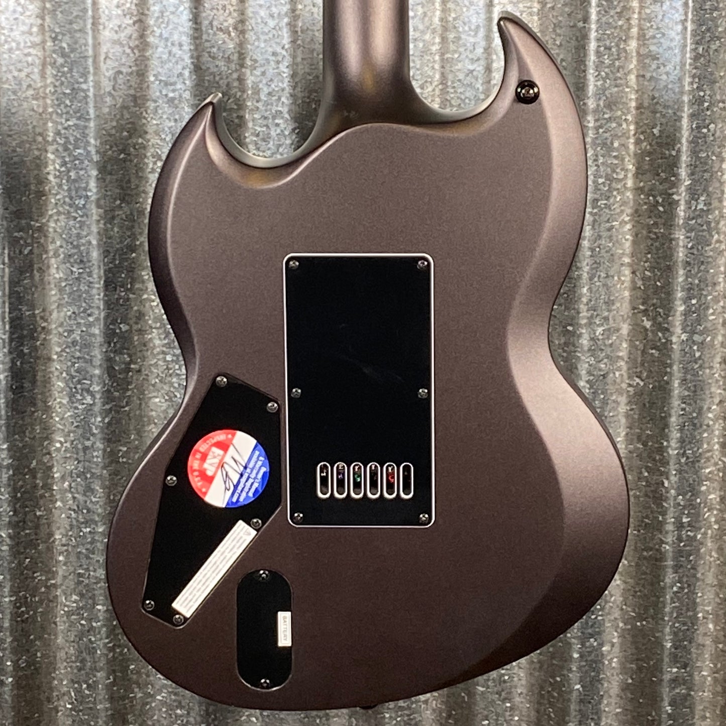 ESP LTD Viper-1000 Evertune Charcoal Metallic Satin EMG Guitar LVIPER1000ETCHMS #1510 Used