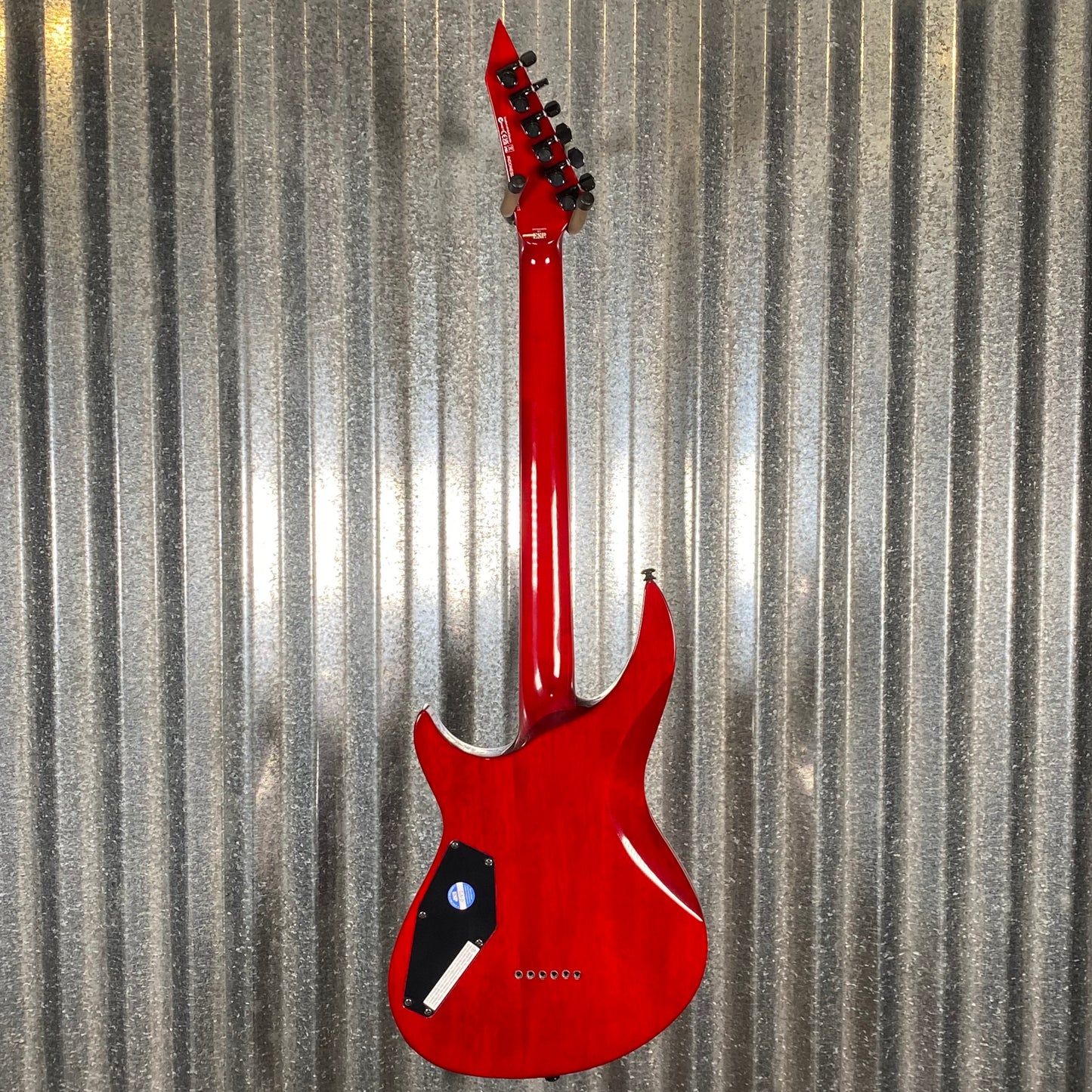 ESP LTD H3-1000 Quilt See Thru Black Cherry Guitar LH31000QMSTB #2102 Used