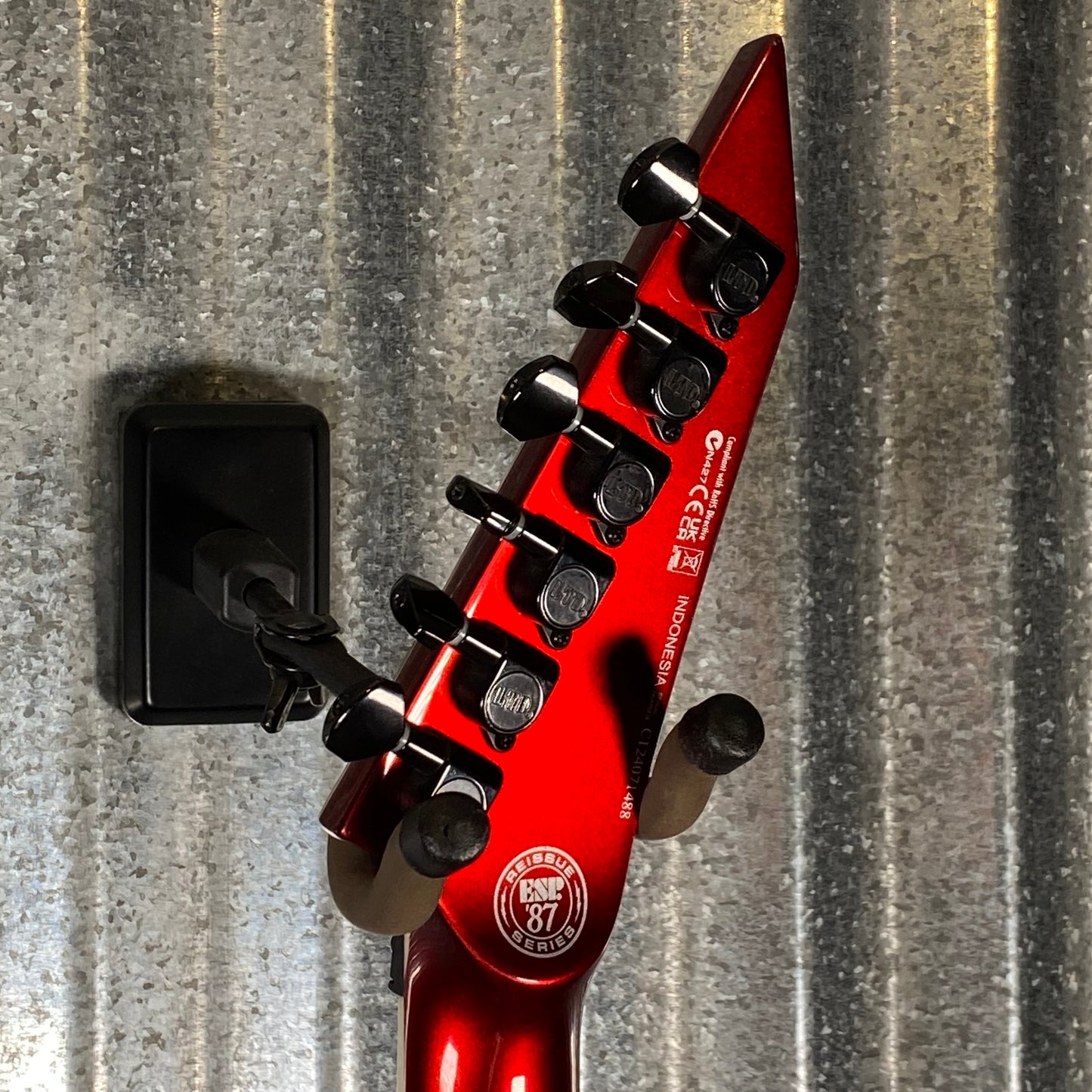 ESP LTD Horizon CTM '87 Candy Apple Red Duncan Guitar LHORIZONCTM87CAR #1488 Used