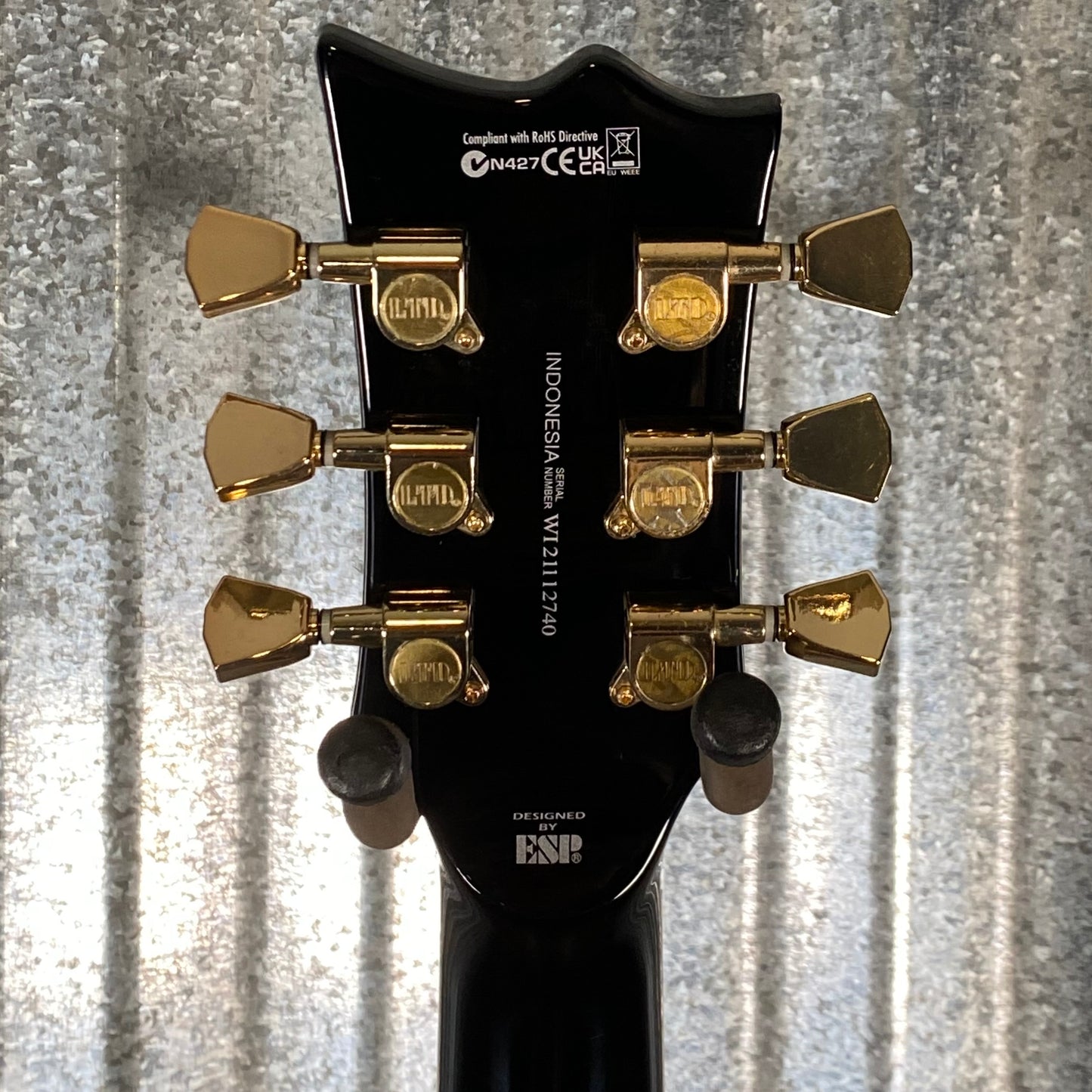ESP LTD EC-256 Eclipse Black Guitar LEC256BLK #2740 Used