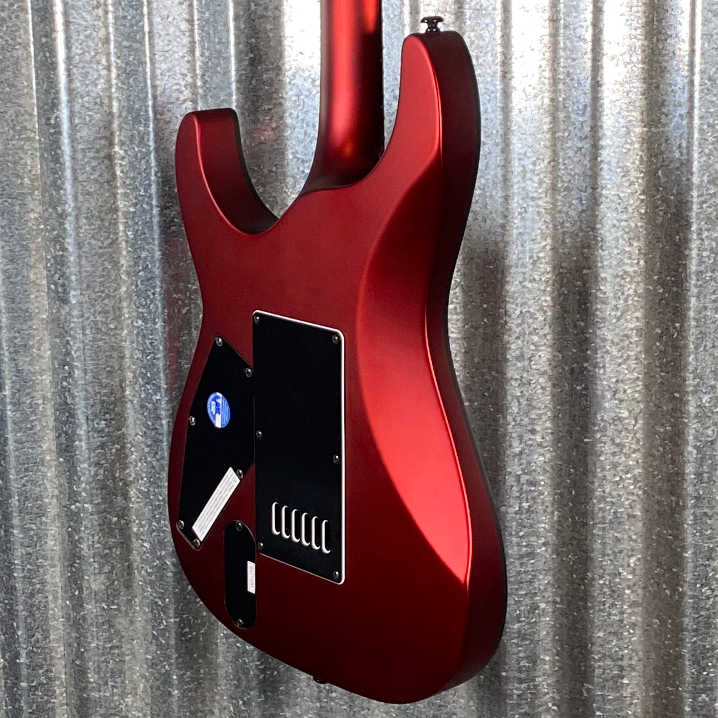 ESP LTD MH-1000 Evertune Candy Apple Red Satin Guitar LMH1000ETCARS #0098 Used