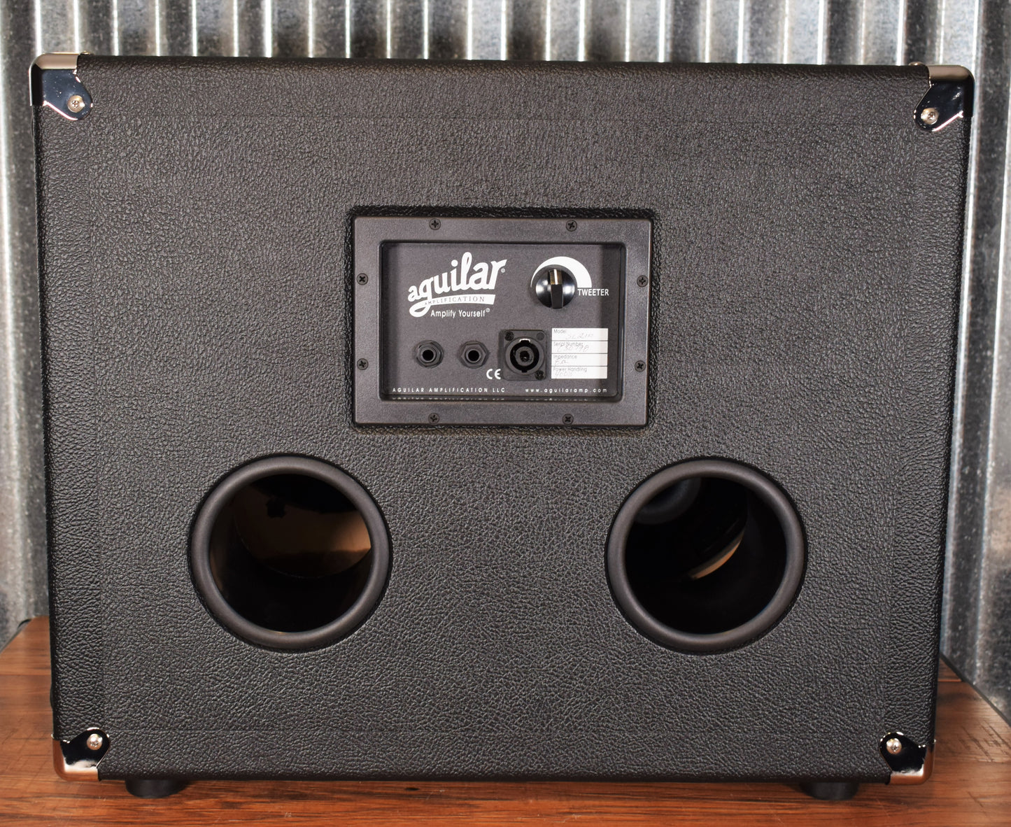 Aguilar SL210 8 ohm 2x10 Bass Amplifier Speaker Cabinet Demo