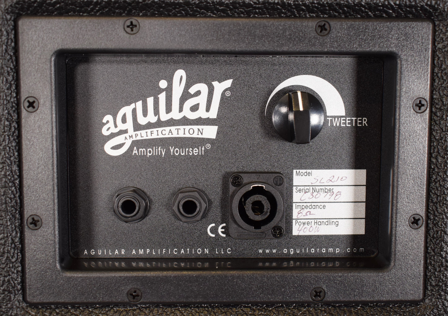 Aguilar SL210 8 ohm 2x10 Bass Amplifier Speaker Cabinet Demo