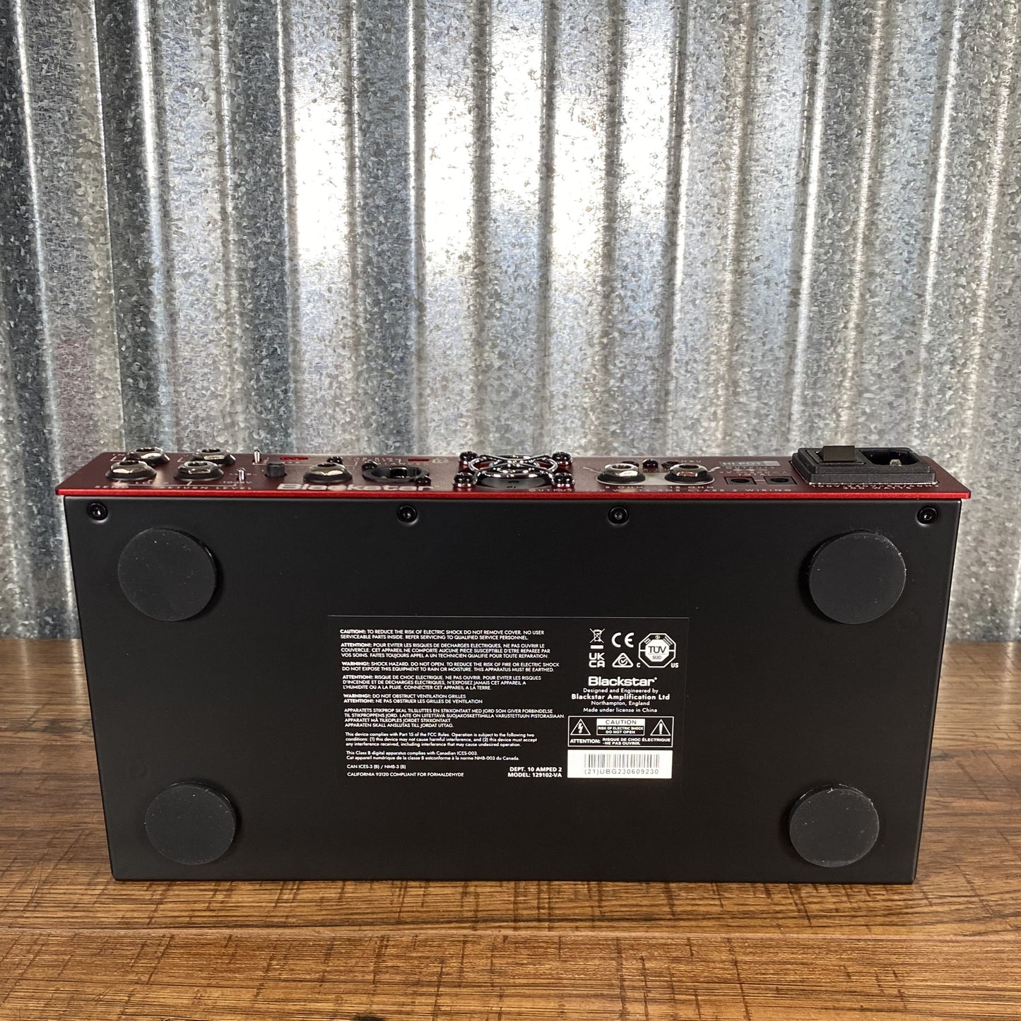 Blackstar Amped 2 100 Watt 2 Channel Amplifier Guitar Multi Effect Pedal Demo