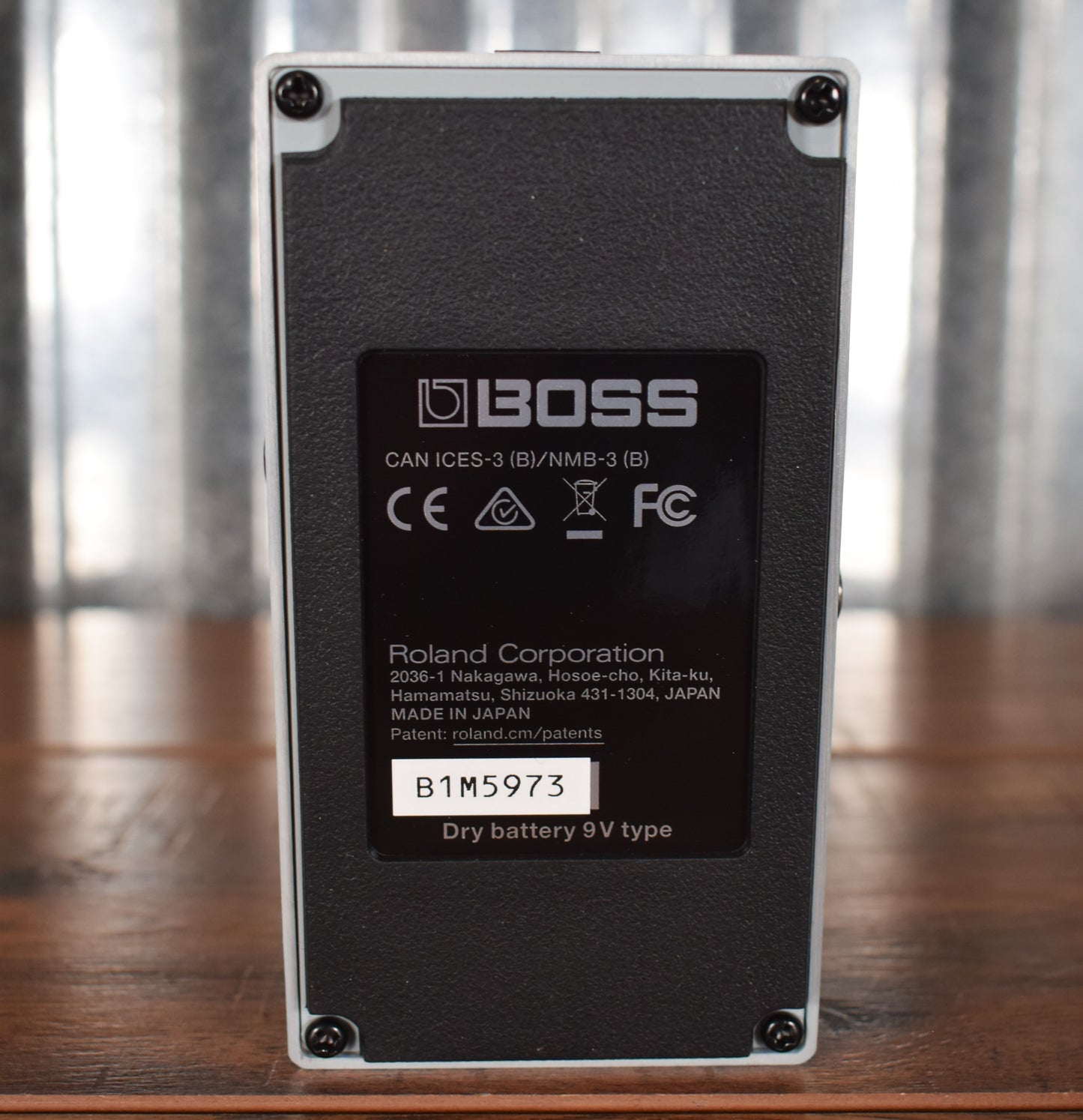 Boss CE-2W Waza Craft Chorus Guitar Effect Pedal Demo