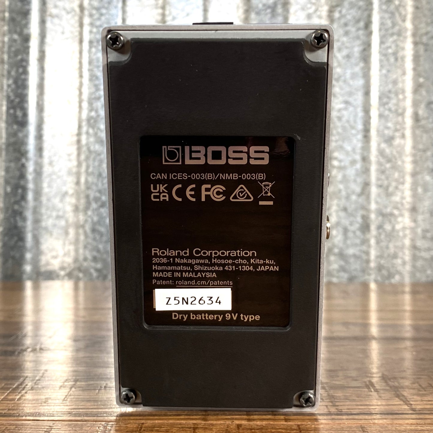 Boss CE-5 Chorus Ensemble Guitar Effect Pedal Demo