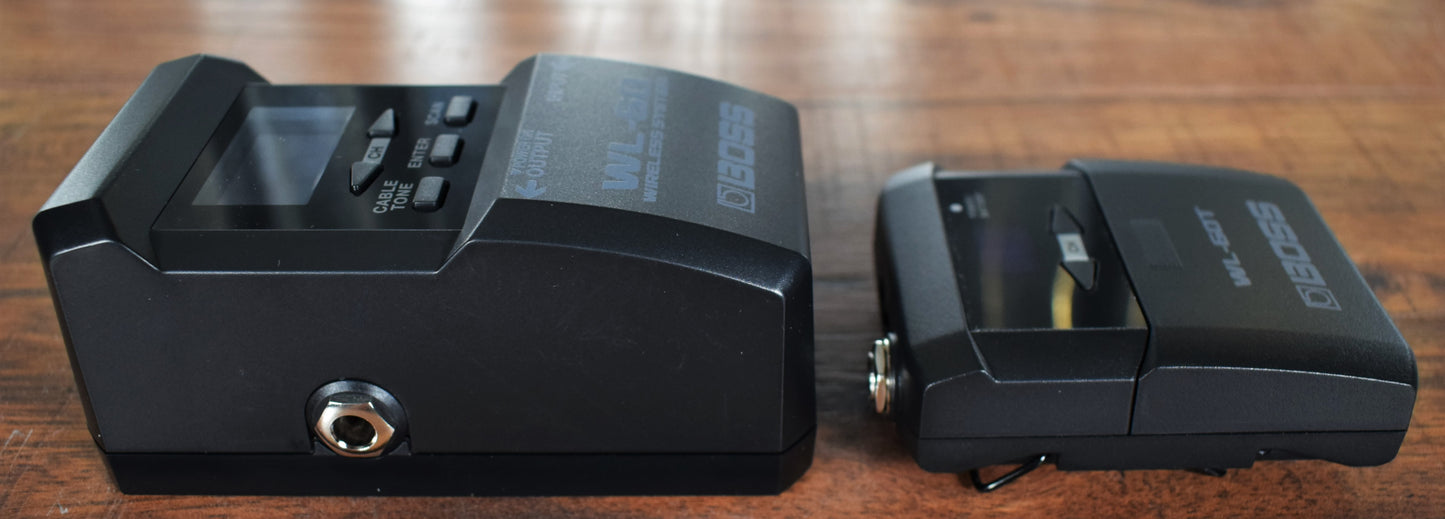 Boss WL-60 Stompbox Size Pedalboard Wireless System Demo