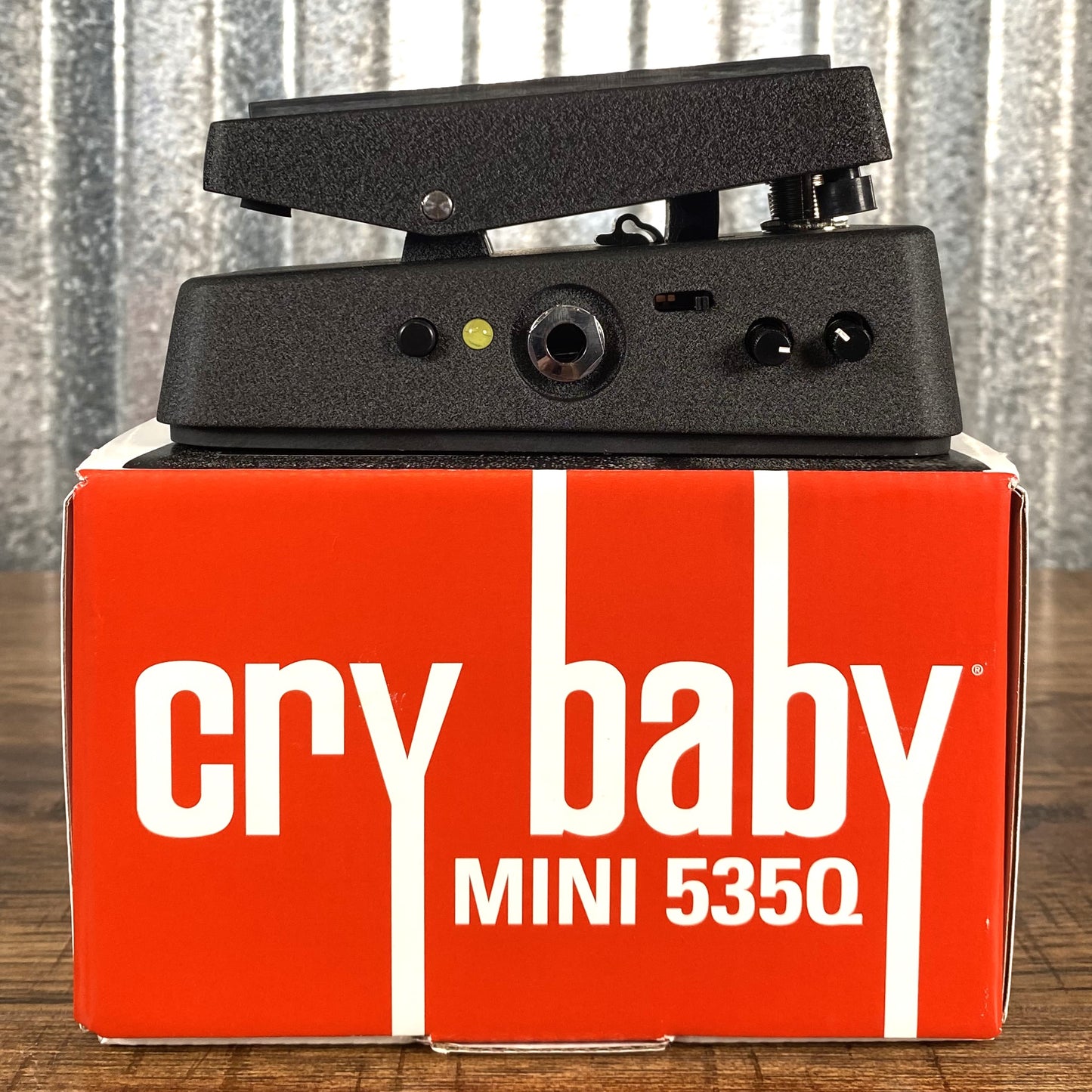 Dunlop Crybaby Mini 535Q Wah CBM535Q Guitar Effect Pedal Demo