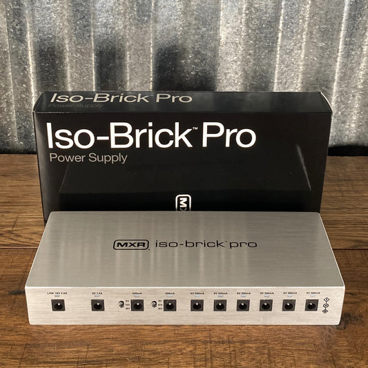 Dunlop MXR M242 ISO Brick Pro 9 Output Isolated Guitar Pedalboard Effect Pedal Power Supply Demo