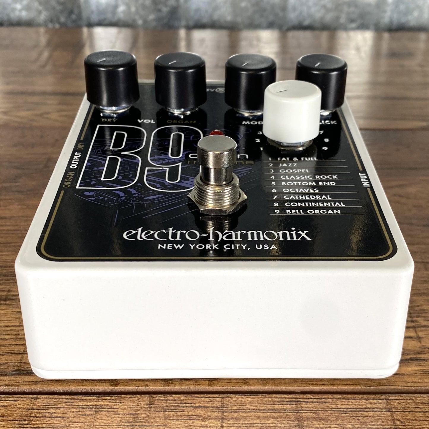 Electro-Harmonix EHX B9 Organ Machine Synth Guitar Effect Pedal Demo