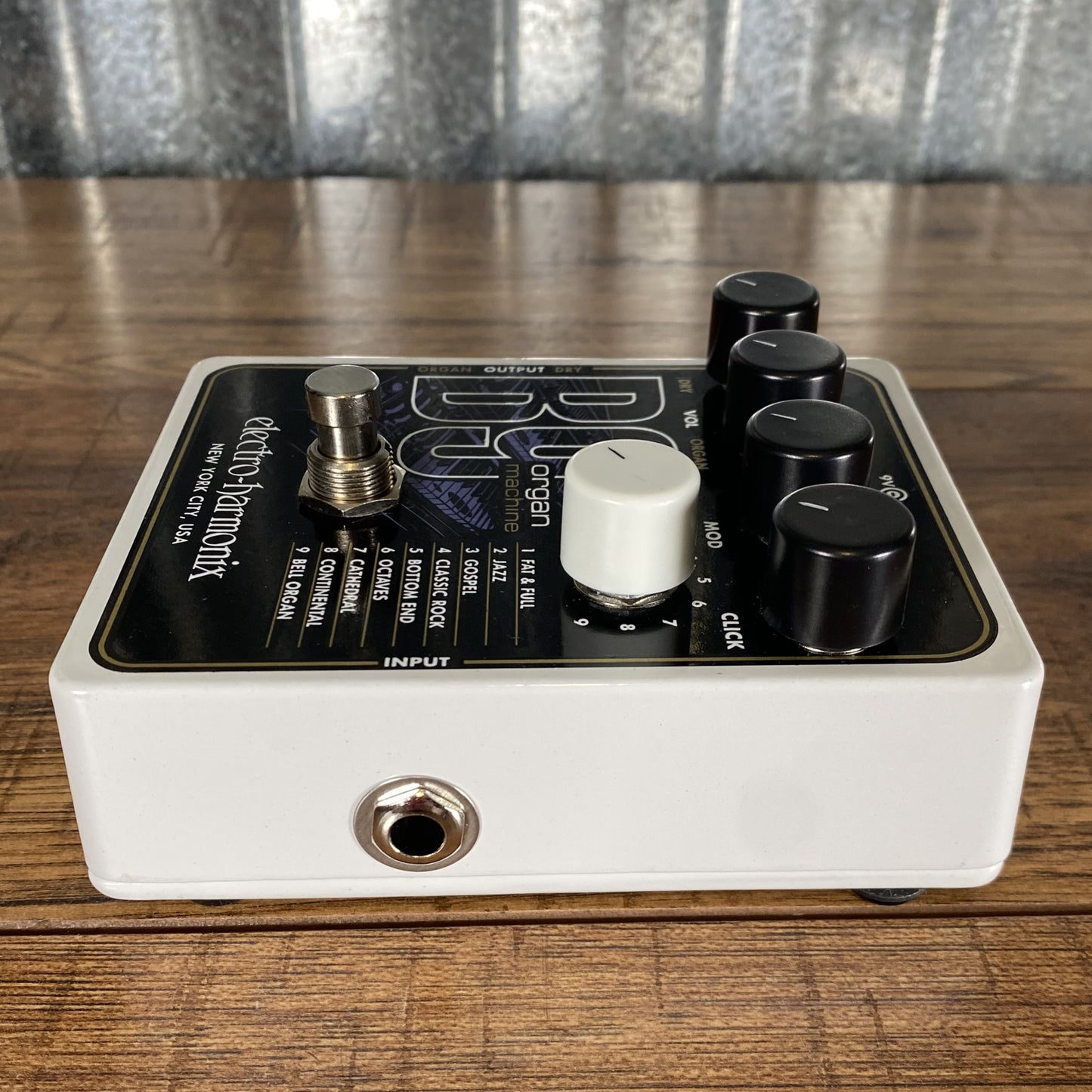 Electro-Harmonix EHX B9 Organ Machine Synth Guitar Effect Pedal Demo