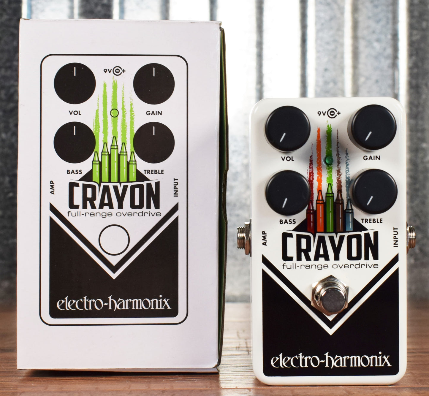 Electro-Harmonix EHX Crayon 69 Full Range Overdrive Guitar Effect Pedal Demo