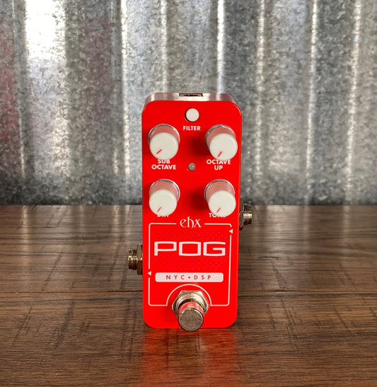 Electro-Harmonix EHX Pico Pog Polyphonic Octave Generator Guitar Effect Pedal Demo