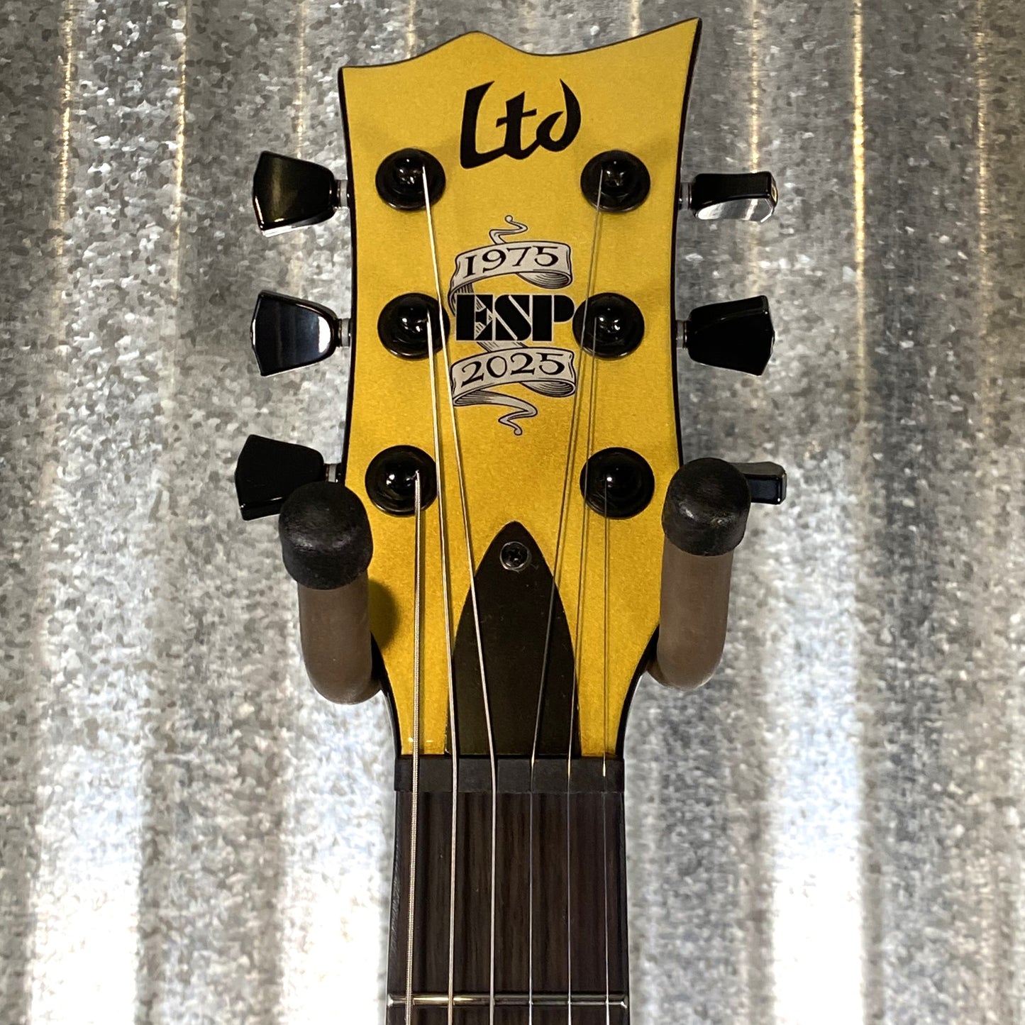 ESP LTD EC-2025 50th Anniversary Metallic Gold Guitar & Case LEC2025MGO Used