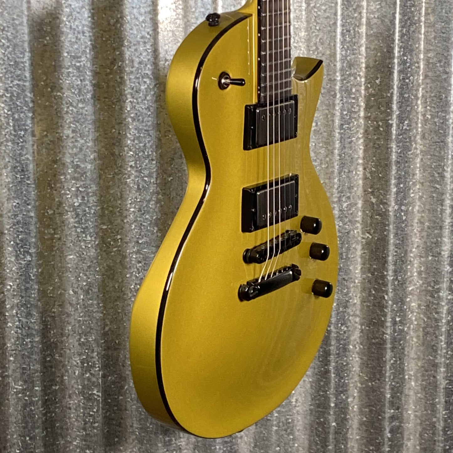 ESP LTD EC-2025 50th Anniversary Metallic Gold Guitar & Case LEC2025MGO Used