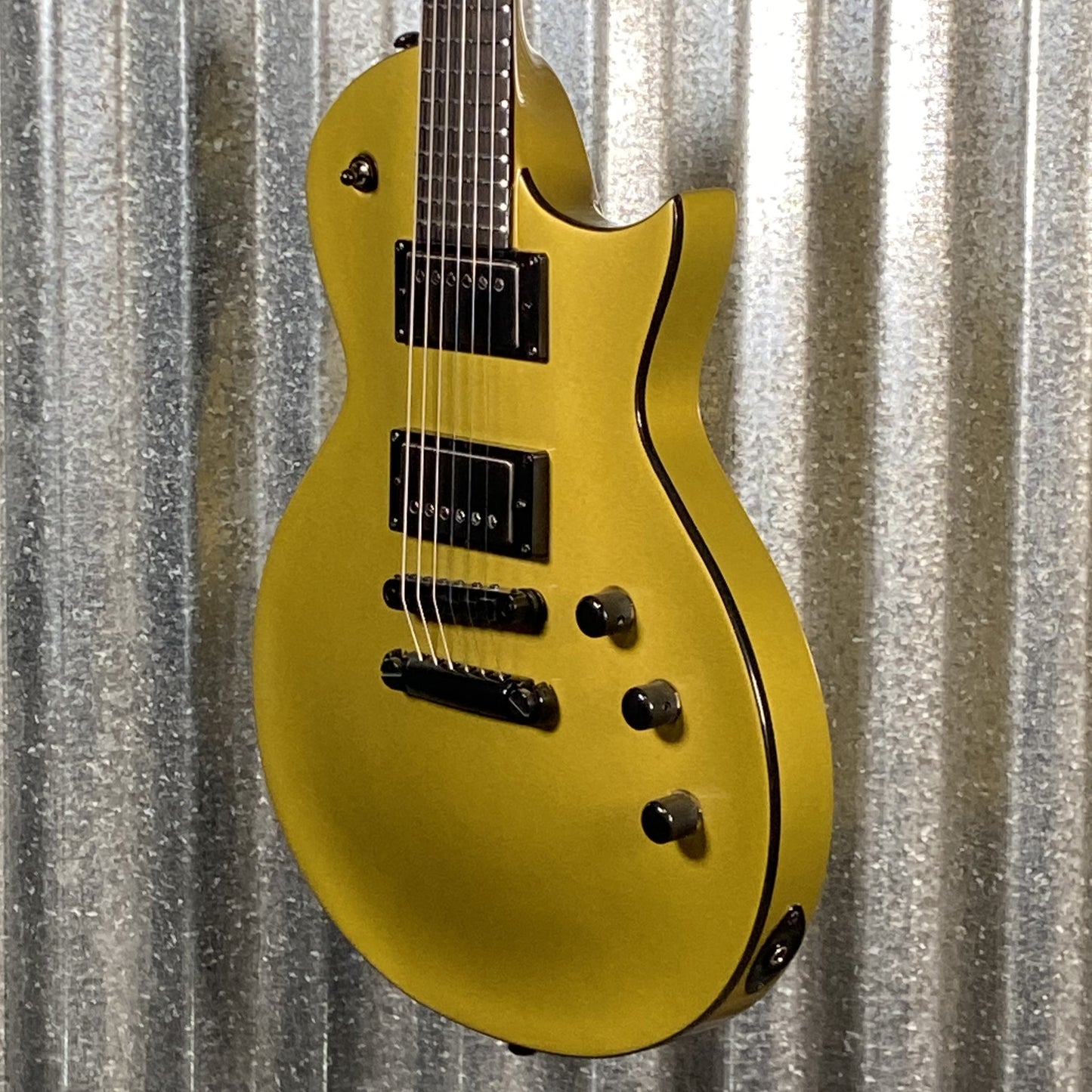 ESP LTD EC-2025 50th Anniversary Metallic Gold Guitar & Case LEC2025MGO Used