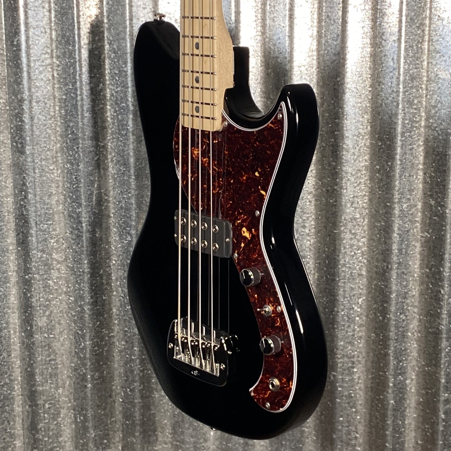 G&L USA Fullerton Deluxe Fallout Bass 4 String Jet Black & Bag Used