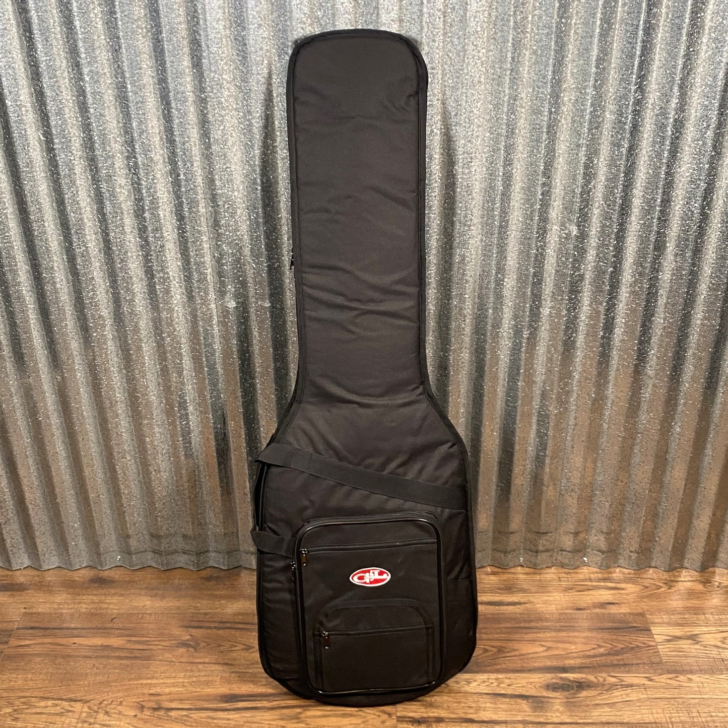 G&L USA Fullerton Deluxe Fallout Bass 4 String Jet Black & Bag Used