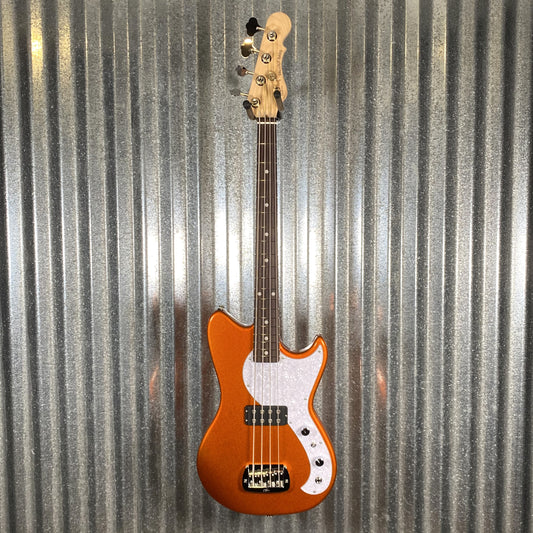 G&L USA Fullerton Deluxe Fallout Bass 4 String Tangerine Metallic & Bag Used