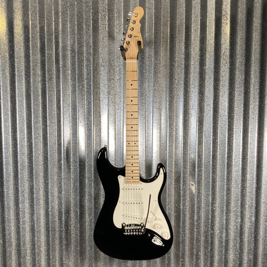 G&L USA Fullerton Deluxe Legacy Jet Black Guitar & Bag Used