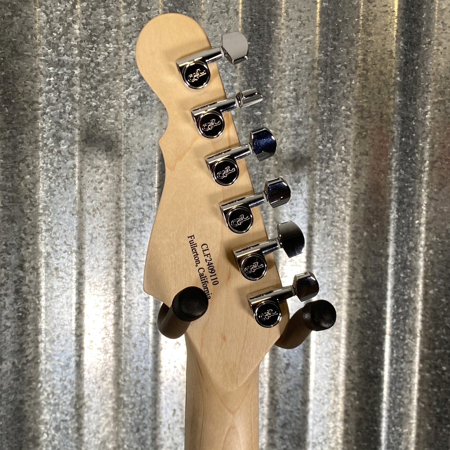 G&L USA Fullerton Deluxe Legacy Shoreline Gold Guitar & Bag Used