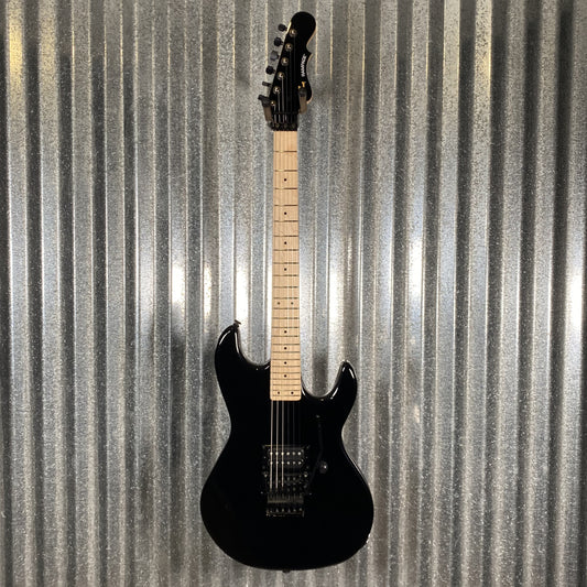 G&L USA Fullerton Deluxe Rampage 24 Jet Black Guitar & Bag Used