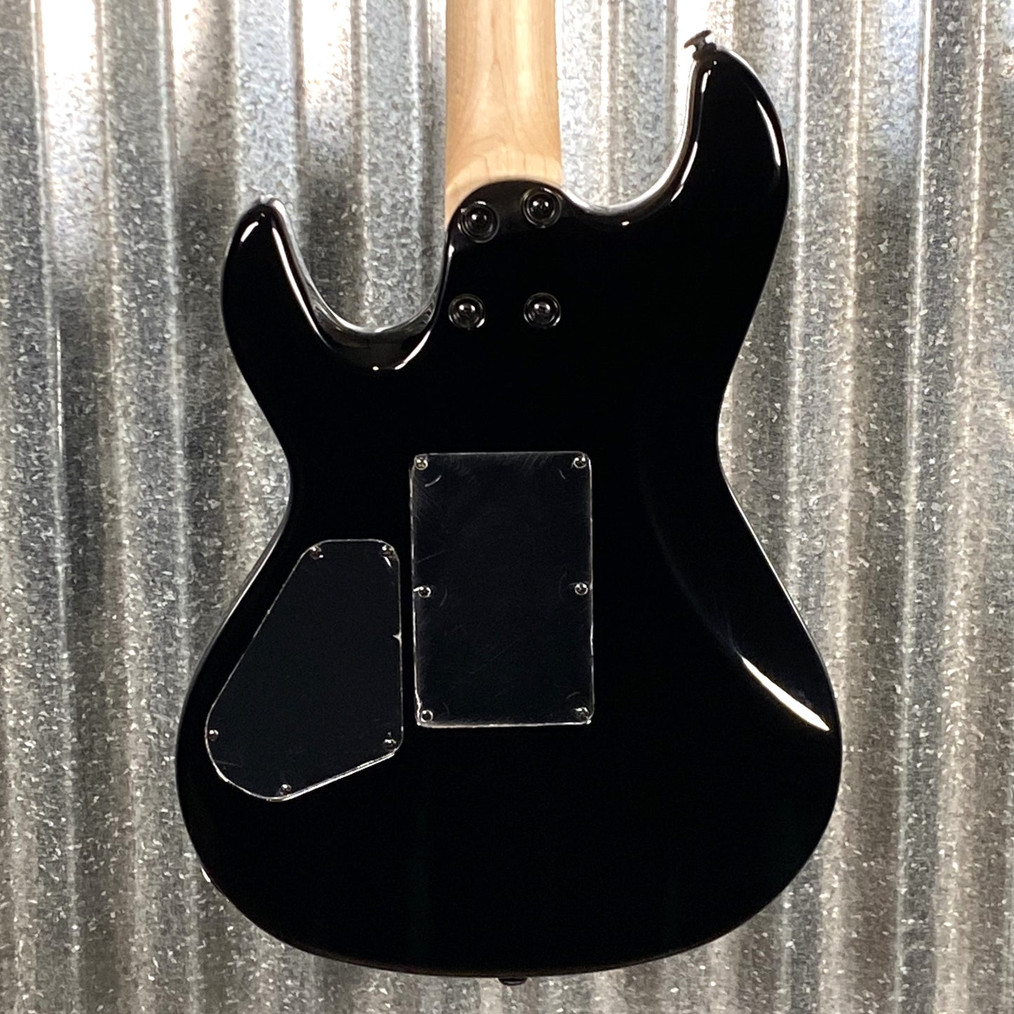 G&L USA Fullerton Deluxe Rampage 24 Jet Black Guitar & Bag Used