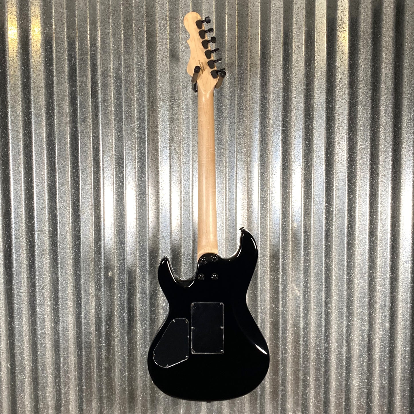 G&L USA Fullerton Deluxe Rampage 24 Jet Black Guitar & Bag Used