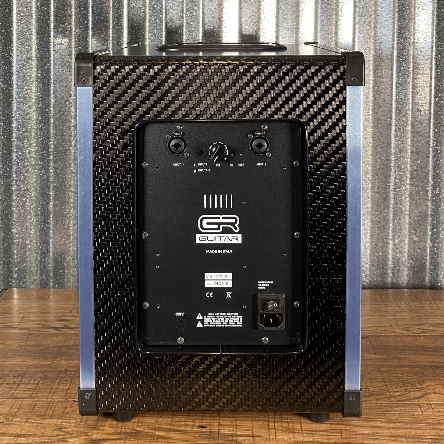 GR Guitar AT G110A FRFR Flat Response 1x10 Active 300 Watt Guitar Amplifier Speaker Cabinet Demo