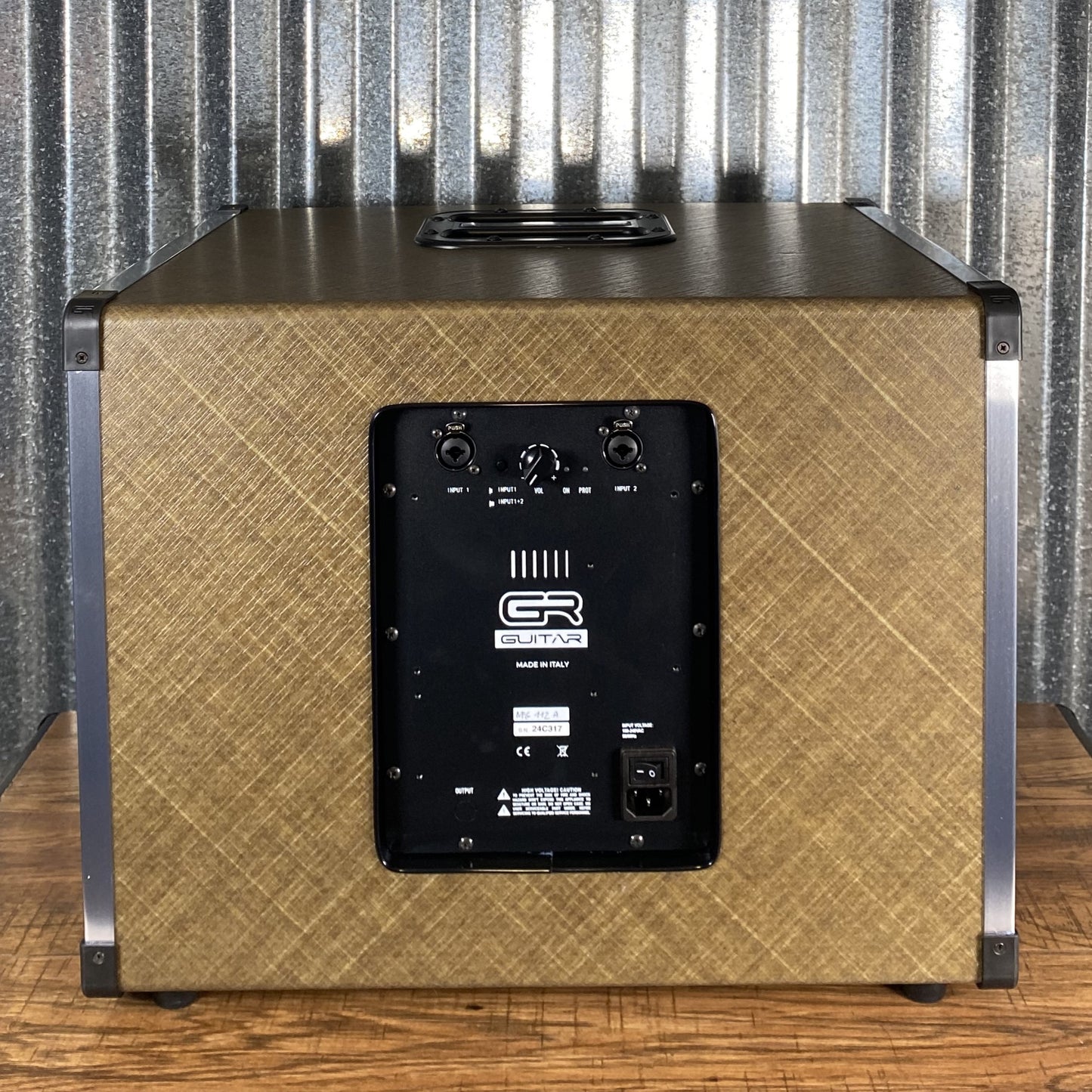 GR Guitar NF G112A FRFR Flat Response 1x12 Active 300 Watt Natural Fiber Guitar Amplifier Speaker Cabinet Demo