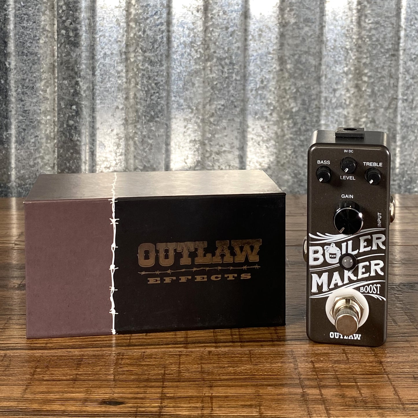 Outlaw Effects Boilermaker Boost 20db Guitar Effect Pedal Demo