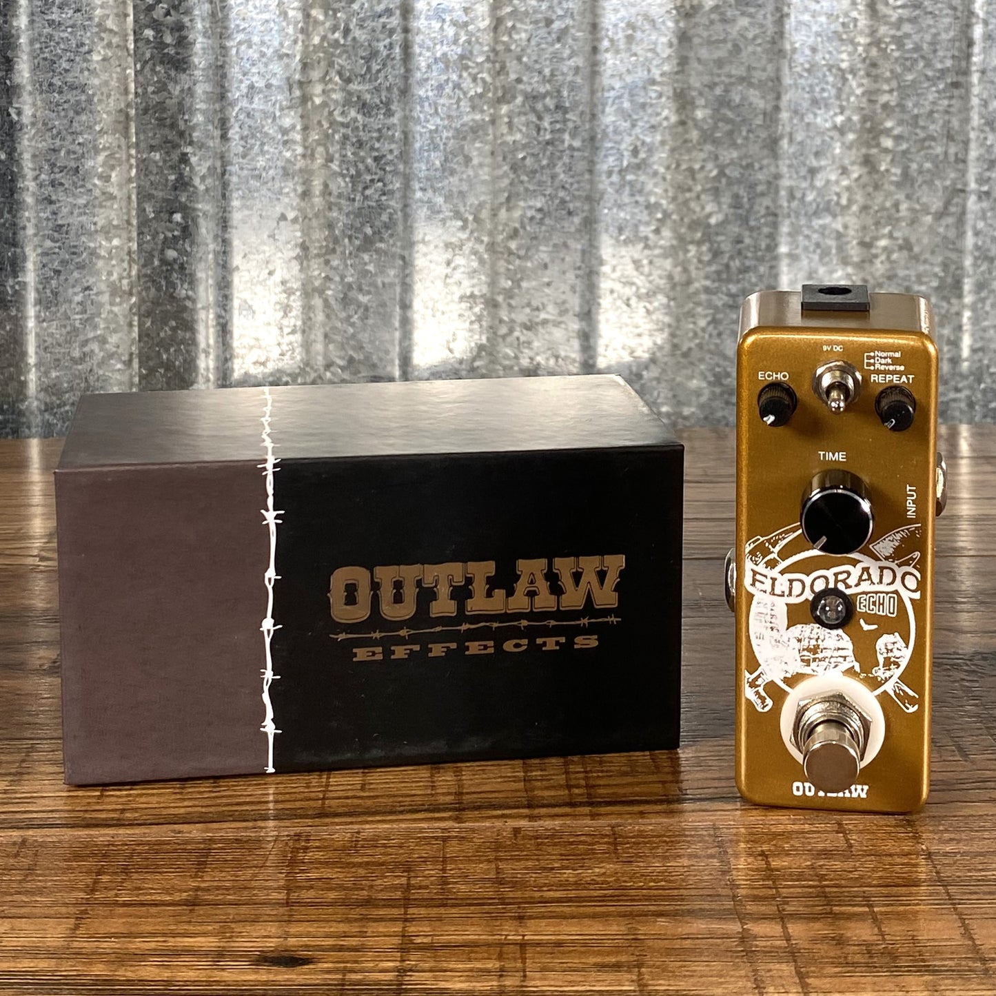 Outlaw Effects Eldorado 3 Mode Echo Guitar Effect Pedal Demo