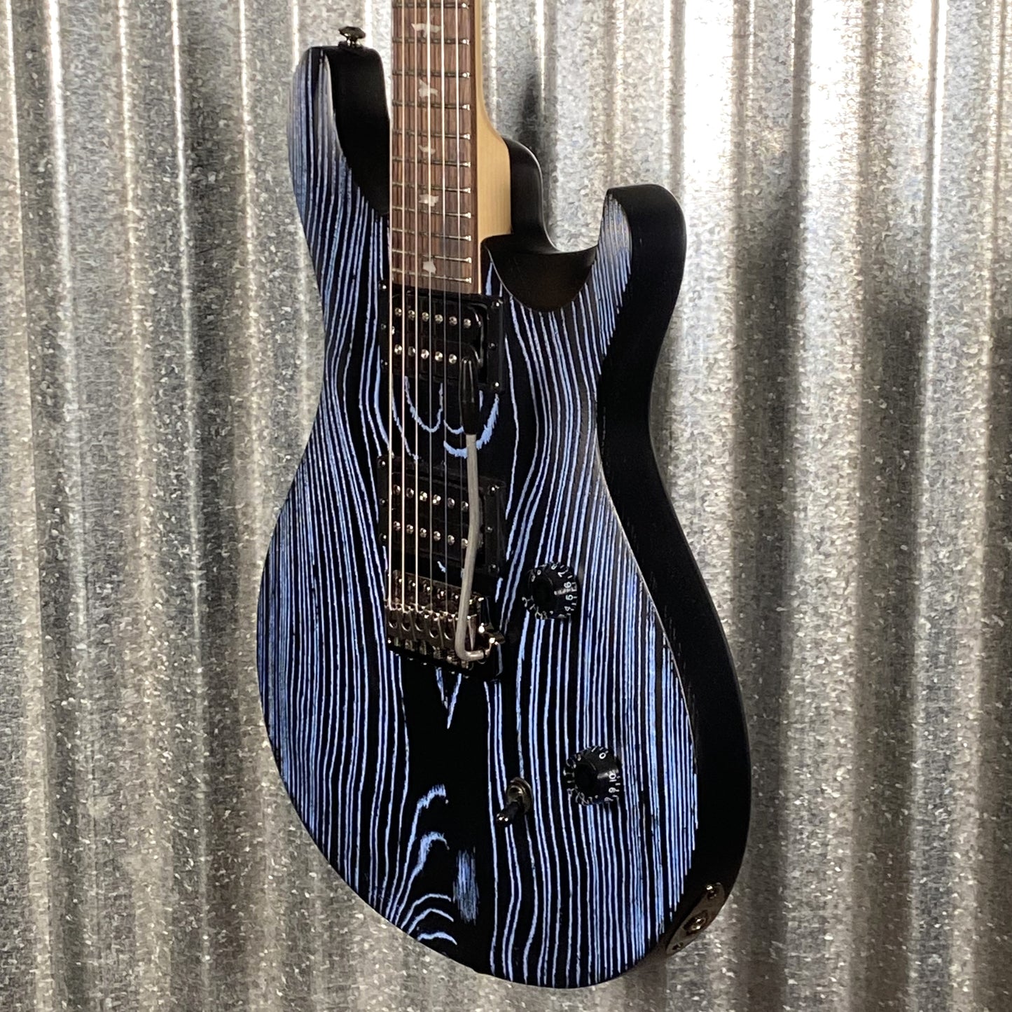 PRS Paul Reed Smith SE CE 24 Sandblasted Blue Limited Edition Guitar & Bag Used