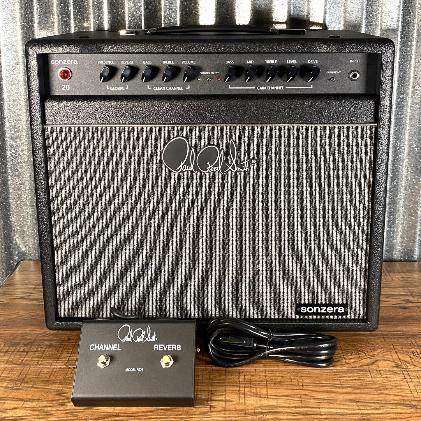 PRS Paul Reed Smith Sonzera 20 Watt 1x12 Two Channel Tube Guitar Amplifier Combo Demo