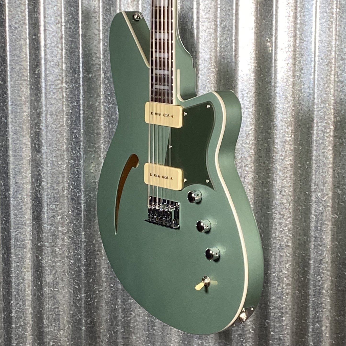 Reverend Airwave 12 String Alpine Metallic Electric Guitar Used