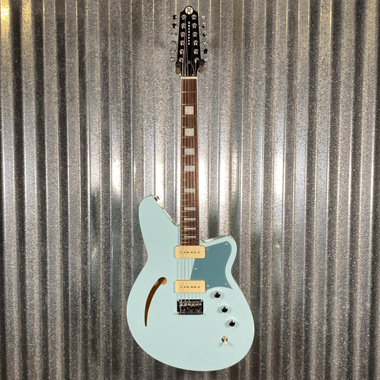 Reverend Airwave 12 String Chronic Blue Electric Guitar Used