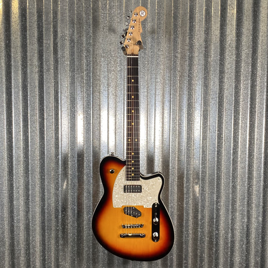 Reverend Buckshot 3 Tone Sunburst Guitar Used