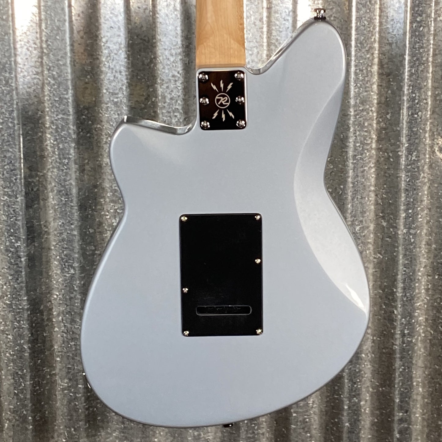 Reverend Double Agent W Metallic Silver Freeze Guitar Used