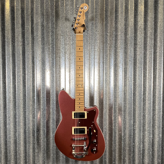 Reverend Jetstream HCB Bigsby Mulberry Mist Railhammer Guitar Used