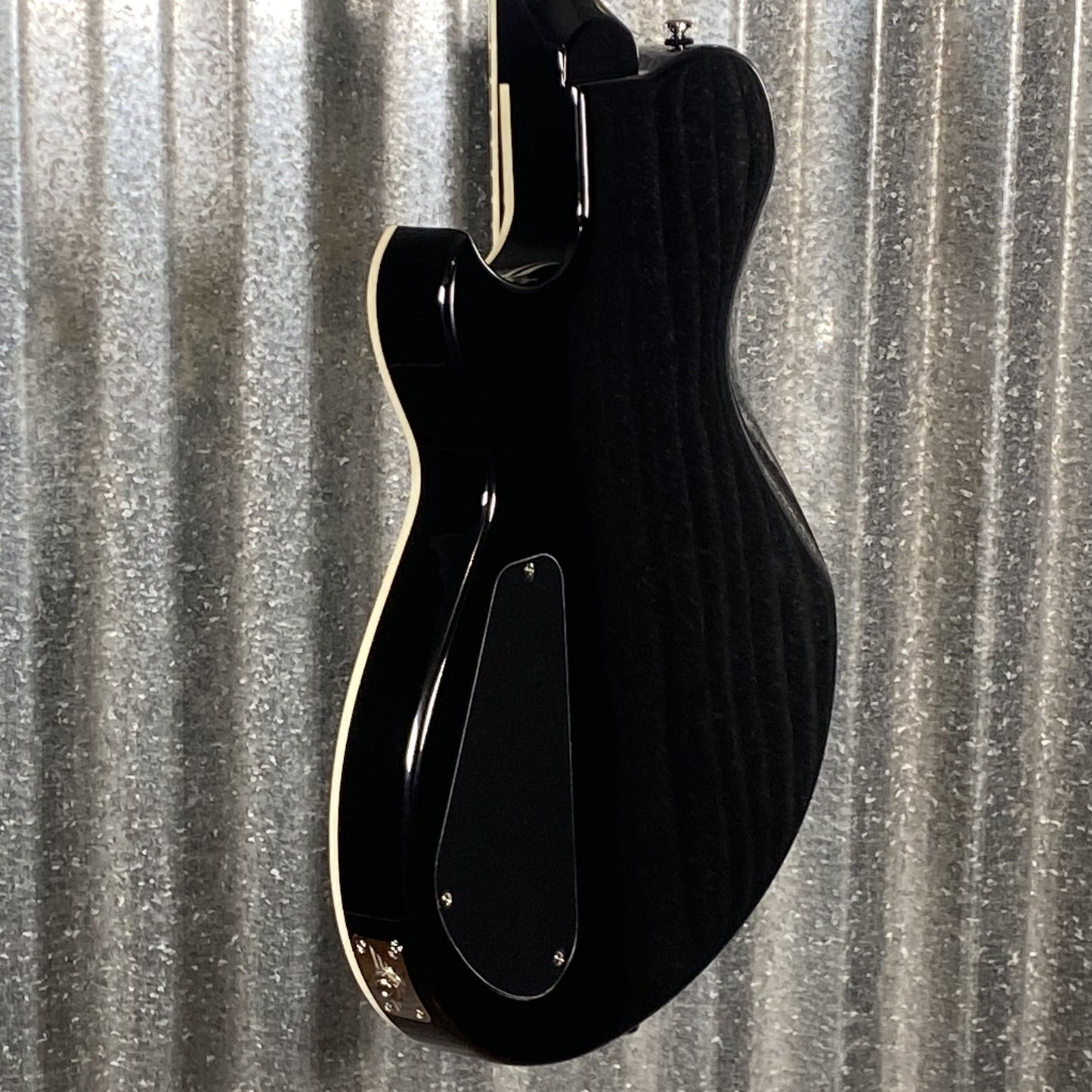 Reverend Roundhouse Jr Midnight Black Guitar Used