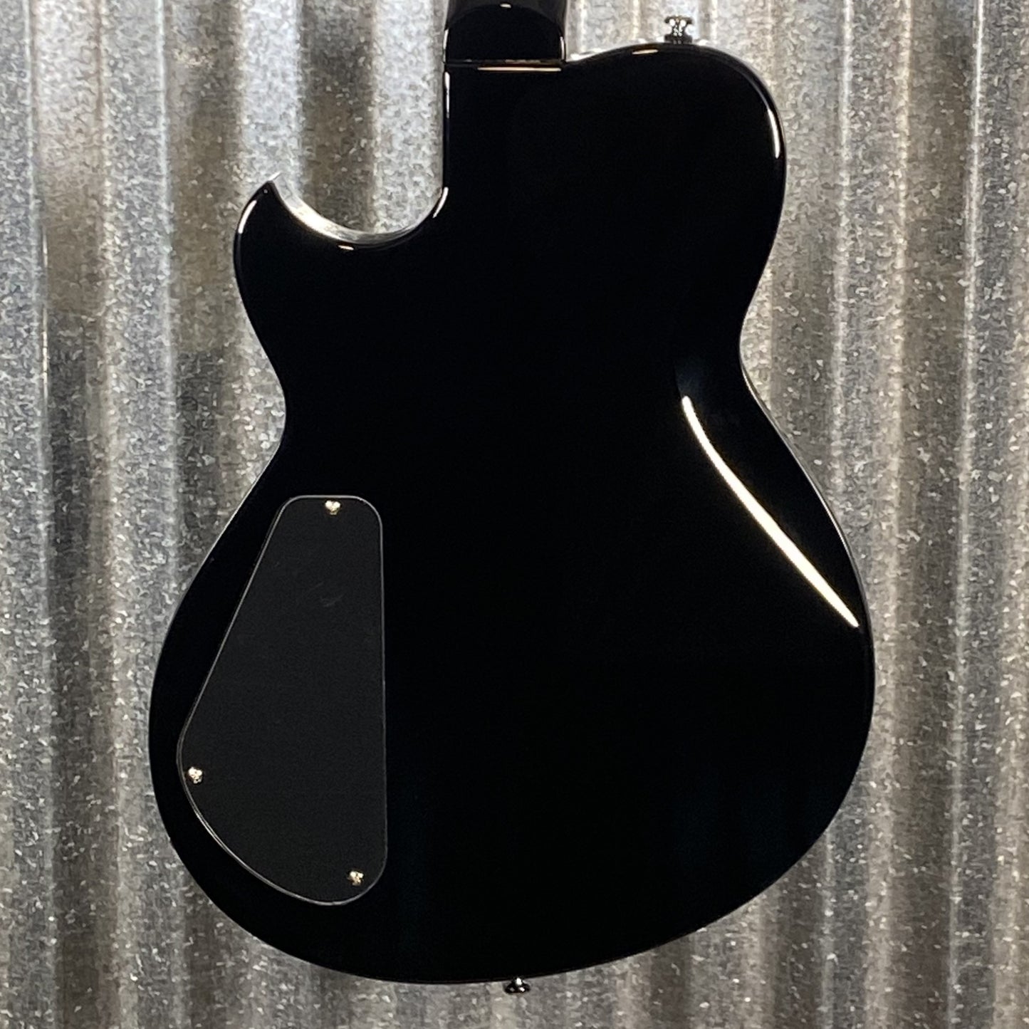 Reverend Roundhouse Jr Midnight Black Guitar Used