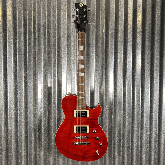 Reverend RoundHouse RA Transparent Wine Red Guitar Used