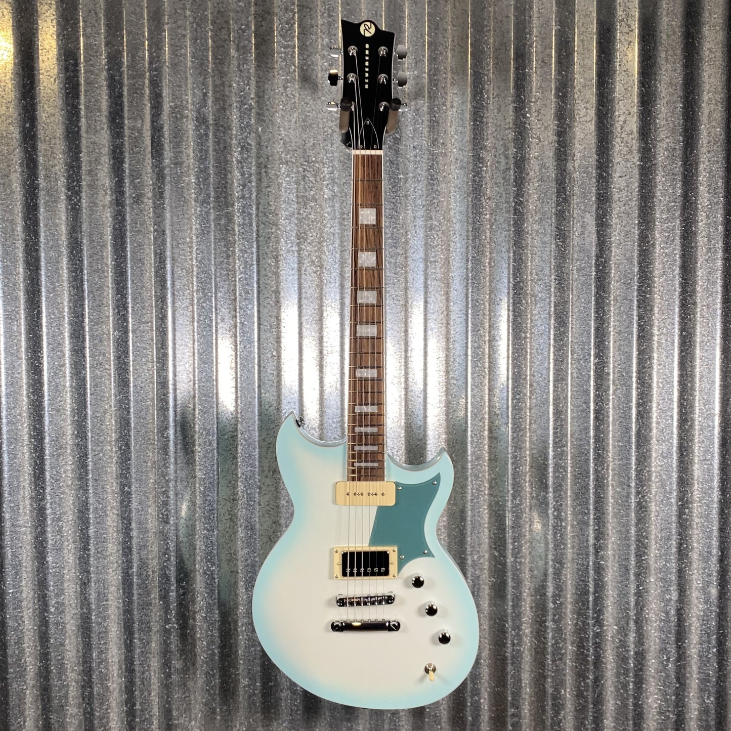 Reverend Sensei H90 Chronic Blue Burst Guitar Used