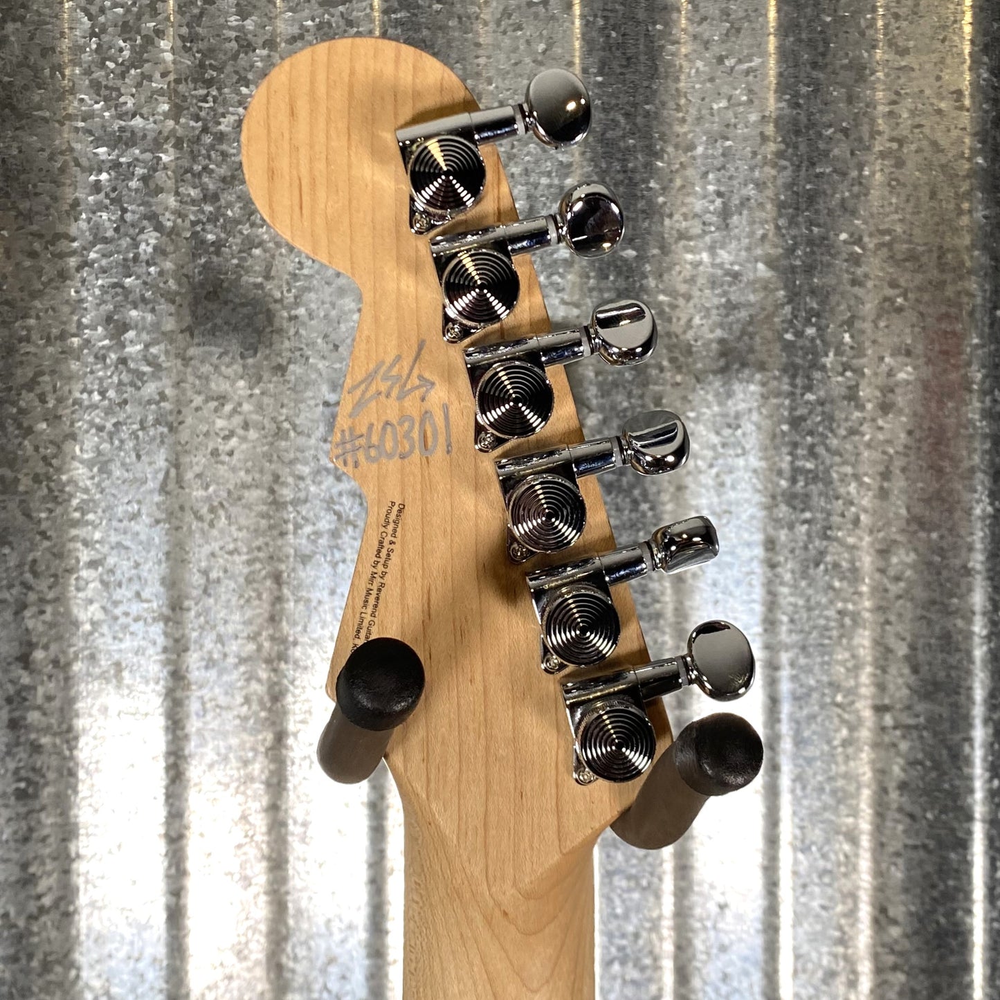 Reverend Six Gun HPP Periwinkle Burst Guitar Used