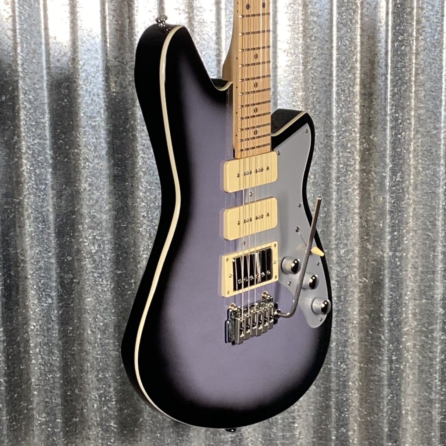 Reverend Six Gun HPP Periwinkle Burst Guitar Used